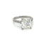 SOLITAIRE DIAMOND RING RADIANT CUT 4.51