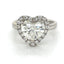 The Solitaire ring with Heart cut diamond 2.01 ct