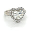 The Solitaire ring with Heart cut diamond 2.01 ct