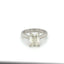 Solitaire ring with Emerald cut diamond 3.08 ct