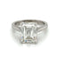 Solitare Diamond Emerald cut ring 5.02 ct