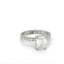 The Solitaire Emerald cut diamond ring 2.01 ct