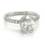 Solitaire Oval shape diamond ring 2.14ct