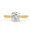 Round Brilliant Cut Solitaire Diamond Ring 1.8ct I SI3 WGI 18K Yellow And White Gold