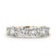Round Brilliant Cut 4-stone Diamond Ring 2.08ct F-G SI2 WGI 18K Yellow And White Gold