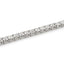 Diamond tennis bracelet 14.5ct H-I VS1-VS2 WGI 18K white gold
