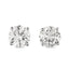 A pair of diamond Stud Earrings  2.07ct  G SI2 WGI 18K white gold