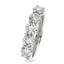 Round Brilliant Cut 5-stone Diamond Ring 2.12ct D-E SI2 18K white gold