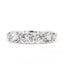 Round Brilliant Cut 4-stone Diamond Ring 1.67ct E-G SI1-SI2 WGI 18K White Gold