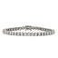 Diamond tennis bracelet 14.79ct G-H SI1-SI2 WGI 18K white gold