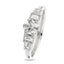 Art Deco Round Brilliant Cut Diamond 0.52ct I VS2 WGI Platinum Engagement Ring