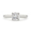 Round Brilliant Cut Solitaire Diamond Ring 1.2ct H SI1 WGI Platinum