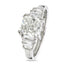 Cushion Cut Solitaire Diamond Ring 2.03ct J SI2 GIA 18K White Gold